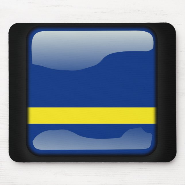 Flag of Curacao Mouse Mat (Front)