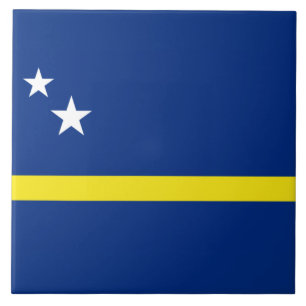 Flag of Curaçao Tile