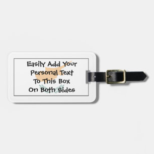 Flag of Cyprus Easy ID Personal Luggage Tag