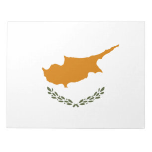 Flag of Cyprus (Greek Cypriot) Notepad