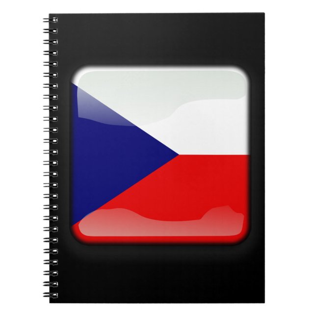 Flag of Czech Republic Notebook (Front)