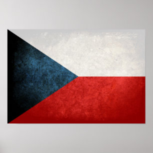 Flag of Czech Republic Poster