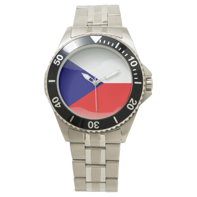 Flag of Czech Republic Watch (Front)