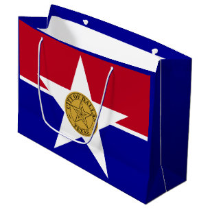 Flag of Dallas, Texas Large Gift Bag