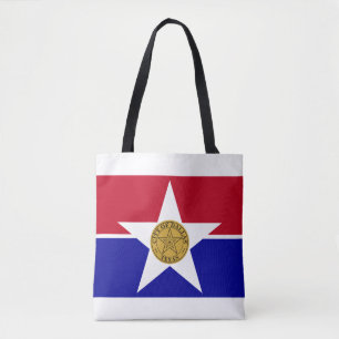 Flag of Dallas, Texas Tote Bag
