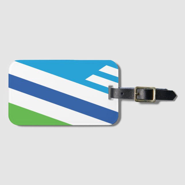 Flag of Dayton, Ohio Luggage Tag (Front Horizontal)