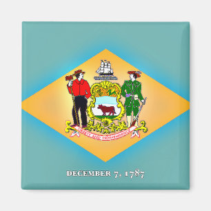 Flag of Delaware Magnet