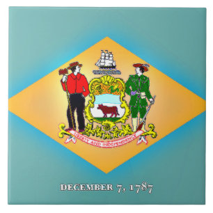 Flag of Delaware Tile