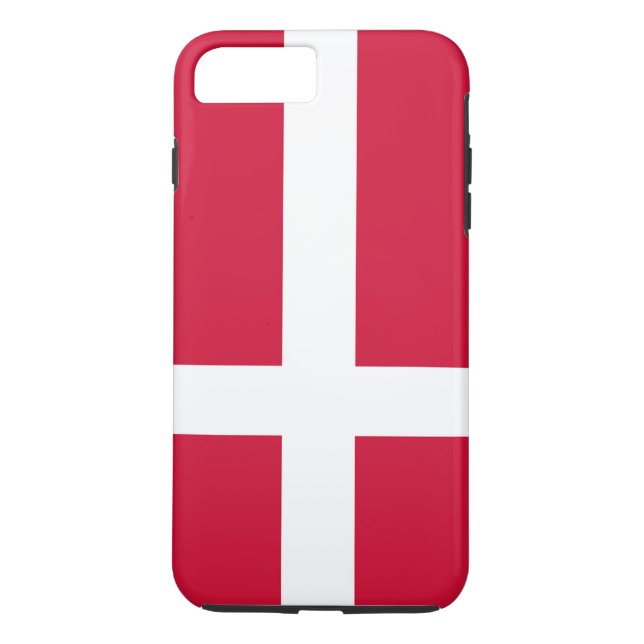 Flag of Denmark Case-Mate iPhone Case (Back)