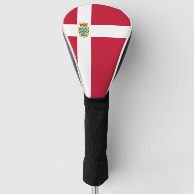 Flag of Denmark Golf Head Cover (Front)