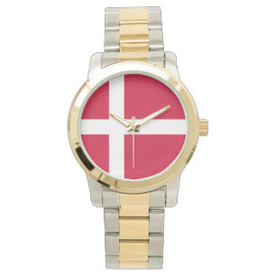 Flag of Denmark or Danish Cloth Watch