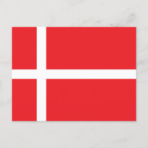 Flag of Denmark Postcard