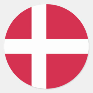 Flag of Denmark Sticker