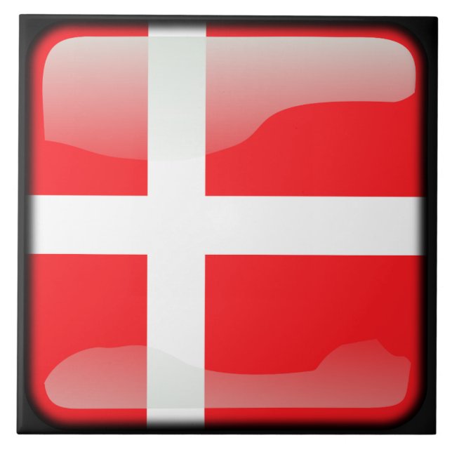 Flag of Denmark Tile (Front)