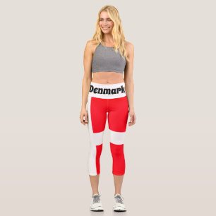 Flag of Denmark Yoga Pants
