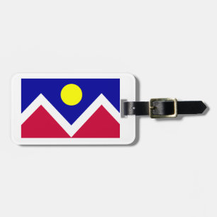 Flag of Denver Colorado Luggage Tag