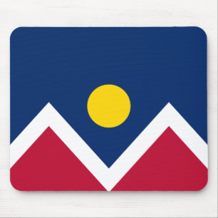Flag of Denver (Colorado, USA) Mouse Mat