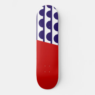 Flag of Des Moines (Iowa City) Skateboard