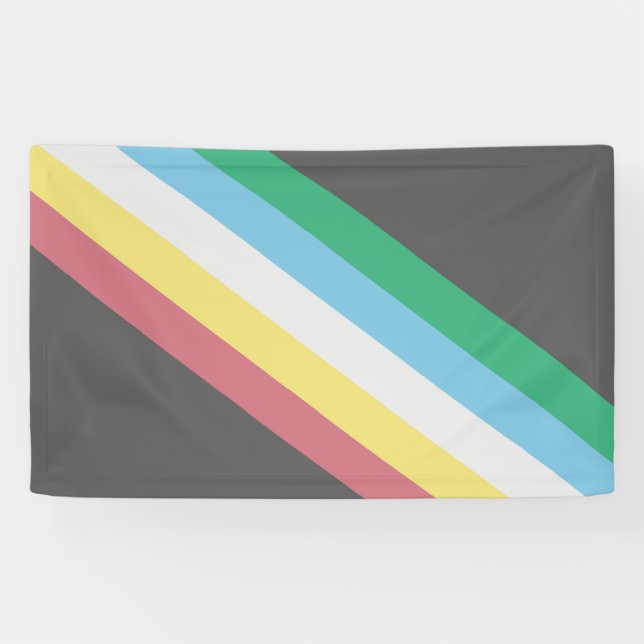 Flag of Disability Pride Banner (Horizontal)