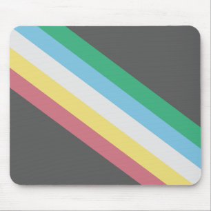 Flag of Disability Pride Mouse Mat