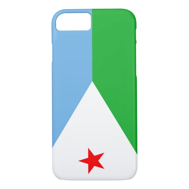 Flag of Djibouti Case-Mate iPhone Case (Back)