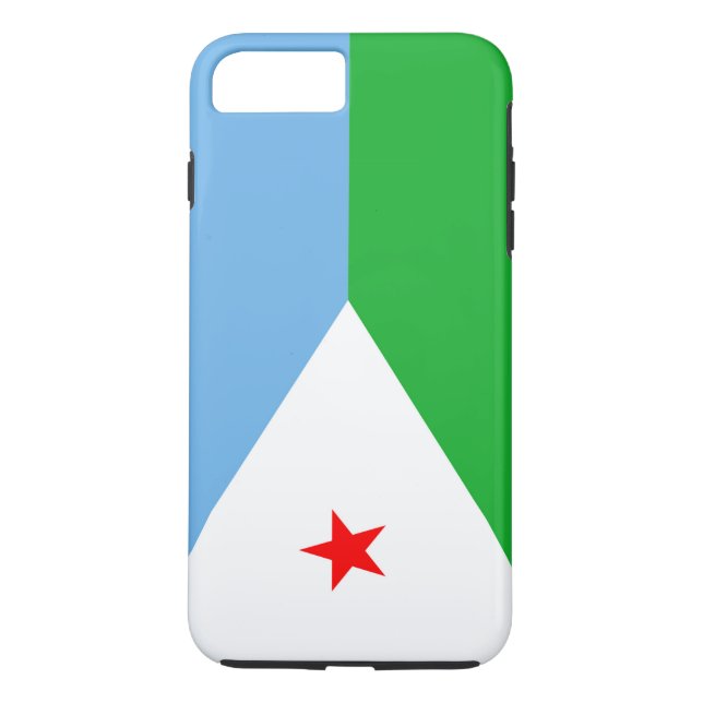 Flag of Djibouti Case-Mate iPhone Case (Back)