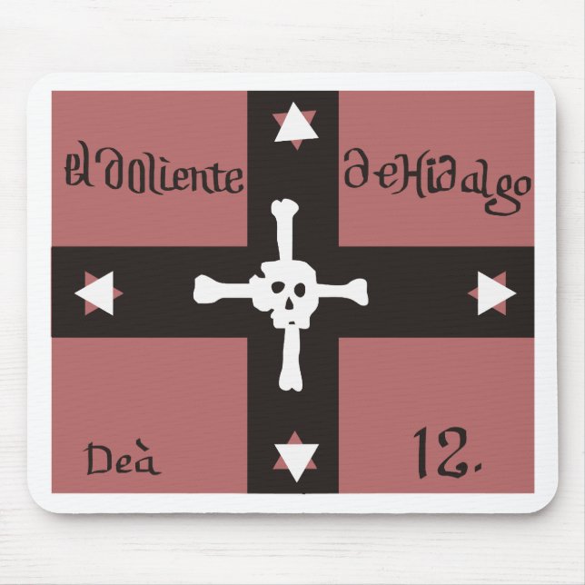 Flag of Doliente De Hidalgo Mouse Mat (Front)