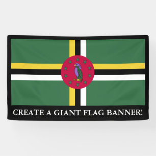Flag of Dominica Banner