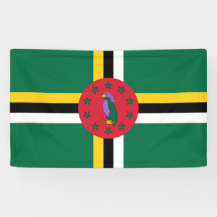 Flag of Dominica Banner