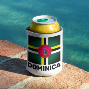 Flag of Dominica Can Cooler