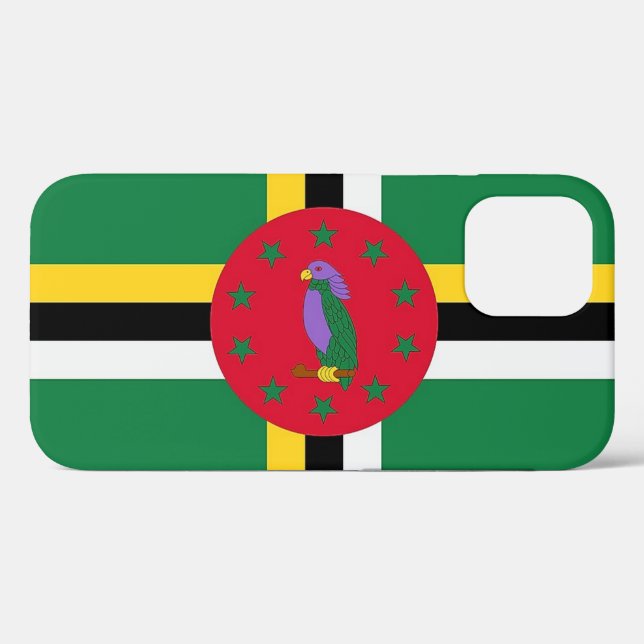 Flag of Dominica Case-Mate iPhone Case (Back (Horizontal))