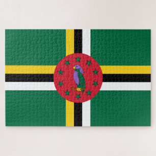 Flag of Dominica Jigsaw Puzzle