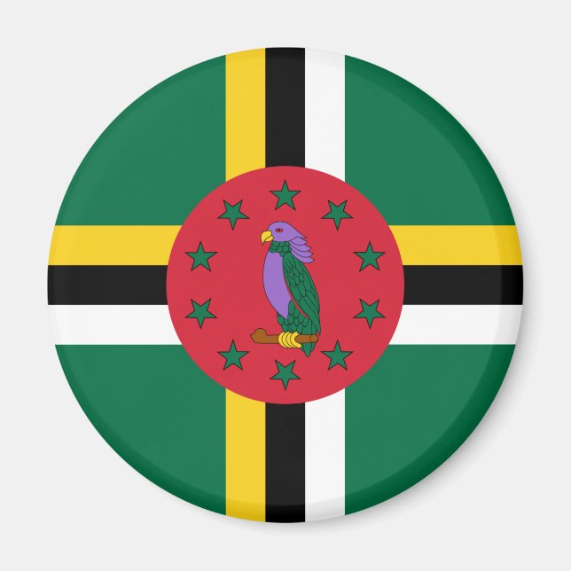Flag of Dominica Magnet (Front)