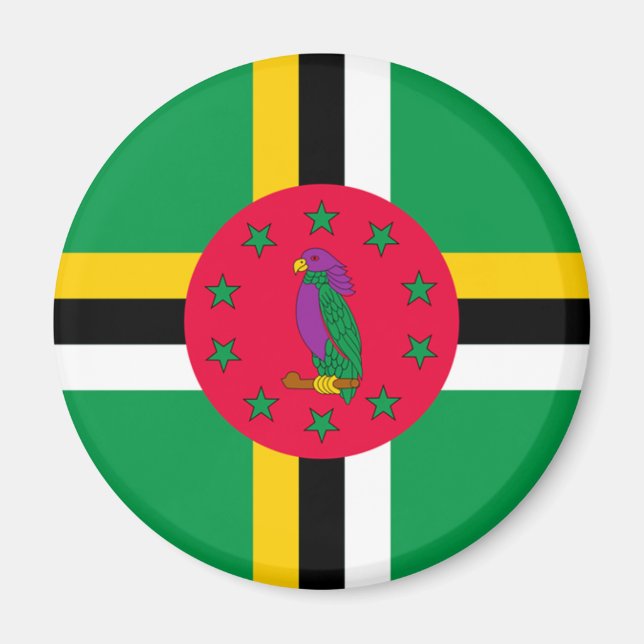 Flag of Dominica Magnet (Front)