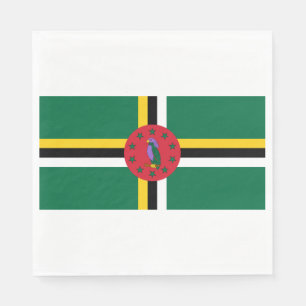 Flag of Dominica Napkin