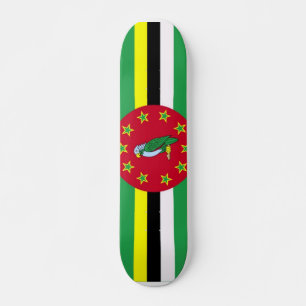 Flag of Dominica Skateboard
