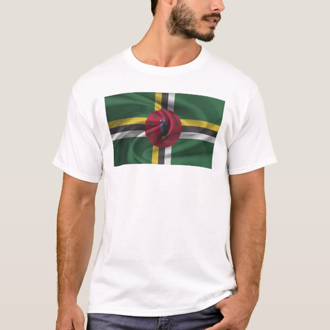 Flag Of Dominica T-Shirt (Front)