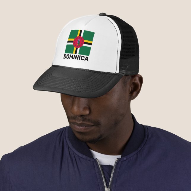 Flag of Dominica Trucker Hat (In Situ)