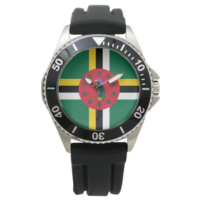 Flag of Dominica Watch (Front)