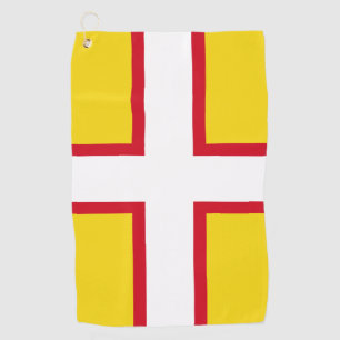 Flag of Dorset Golf Towel