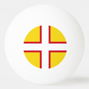 Flag of Dorset Ping Pong Ball