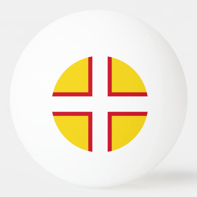 Flag of Dorset  Ping Pong Ball (Front)