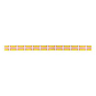 Flag of Dorset (UK county) Satin Ribbon