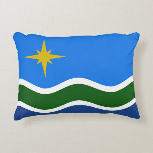 Flag of Duluth, Minnesota Decorative Cushion