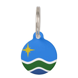 Flag of Duluth, Minnesota Pet Tag