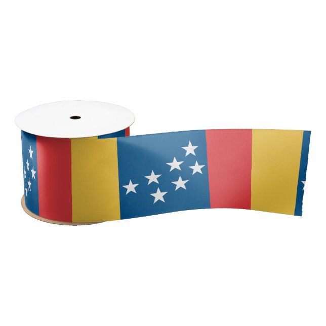 Flag of Durham, North Carolina Satin Ribbon (Spool)