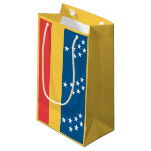 Flag of Durham, North Carolina Small Gift Bag