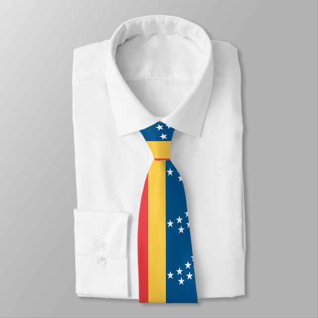Flag of Durham, North Carolina Tie (Tied)