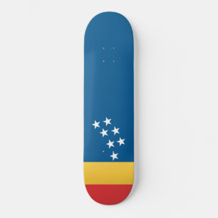 Flag of Durham (North Carolina, USA) Skateboard