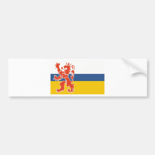 Flag of Dutch Limburg Bumper Sticker